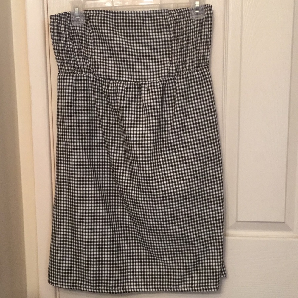 Strapless mini-dress (Vogue DressMeUp)